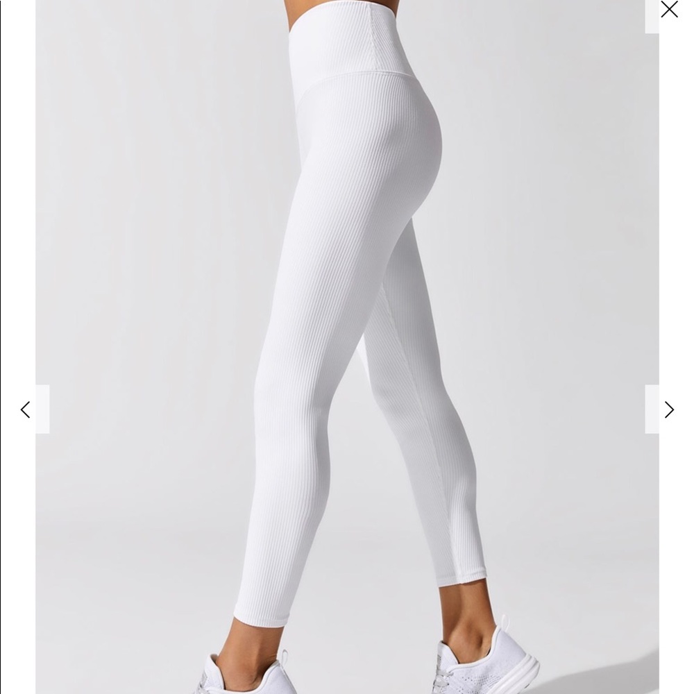 Carbon38 ribbed leggings